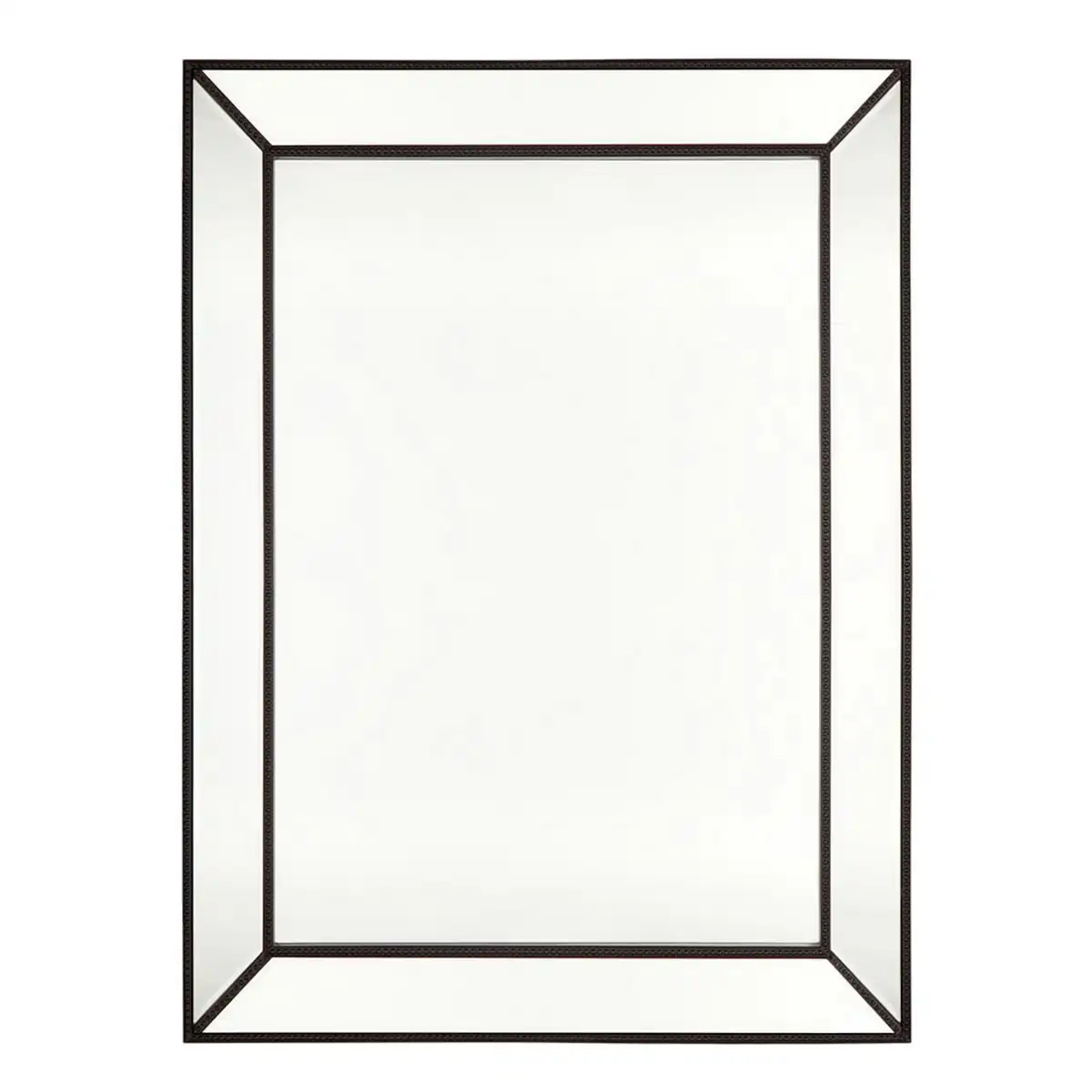 Zeta Wall Mirror - Large Black