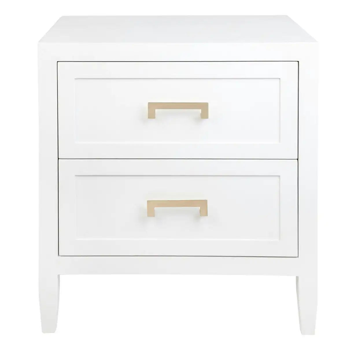 Soloman Bedside Table - Large White