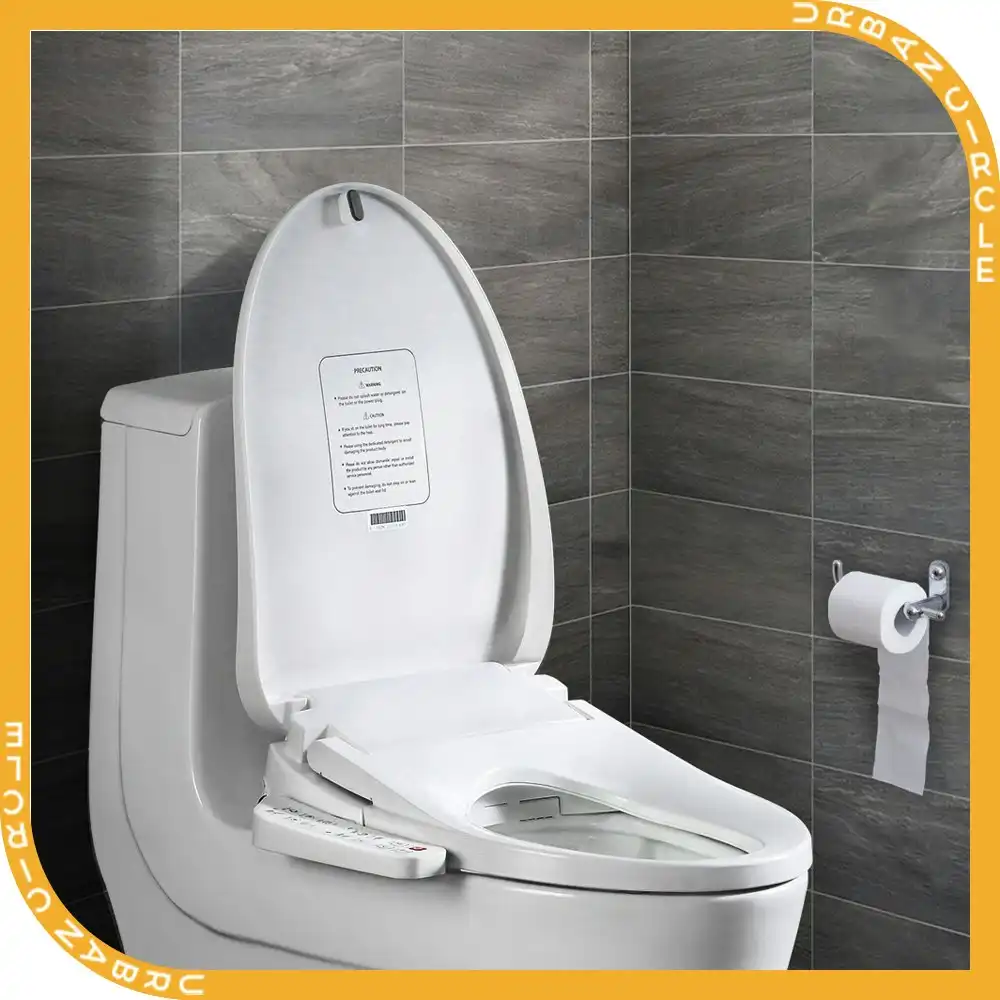 Simplus Smart Electric Bidet Toilet Seat Cover V Shape Electronic Seats Paper Saving Auto Smart Wash