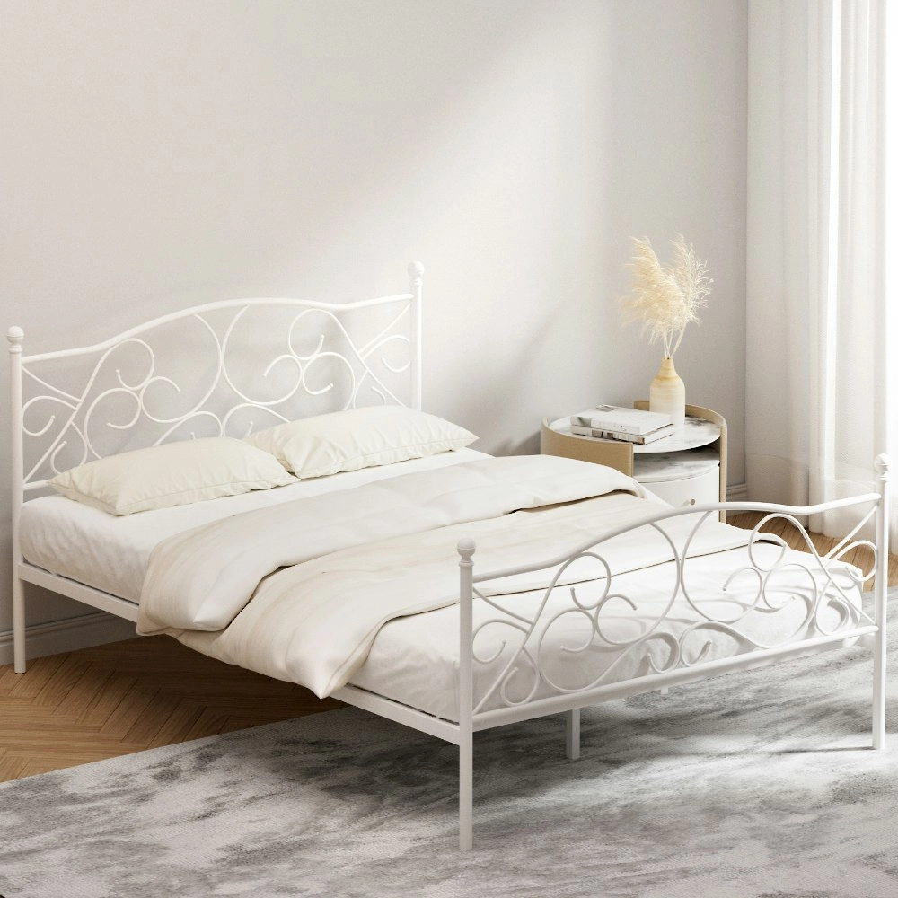 Artiss Bed Frame Double Size Metal Frame GROA