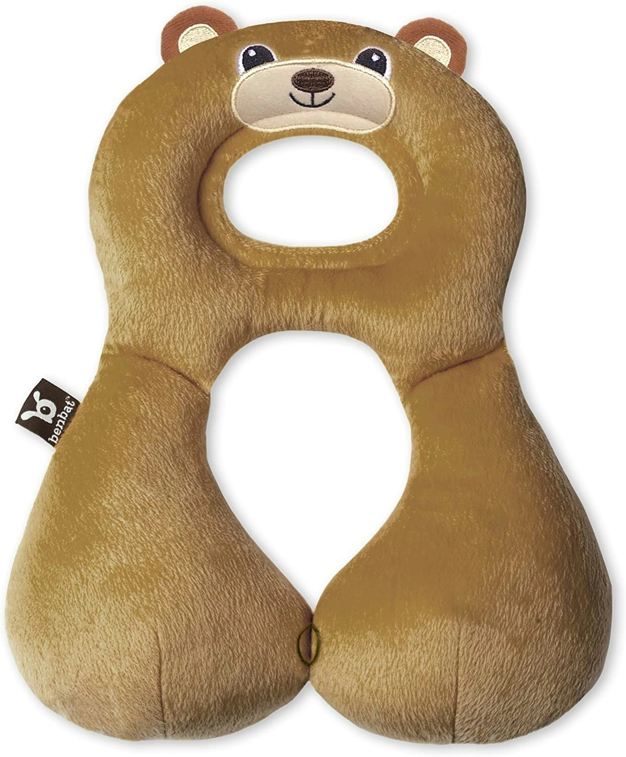 Benbat Bear Design Travel Friends Headrest for 1 to 4 Years, Brown