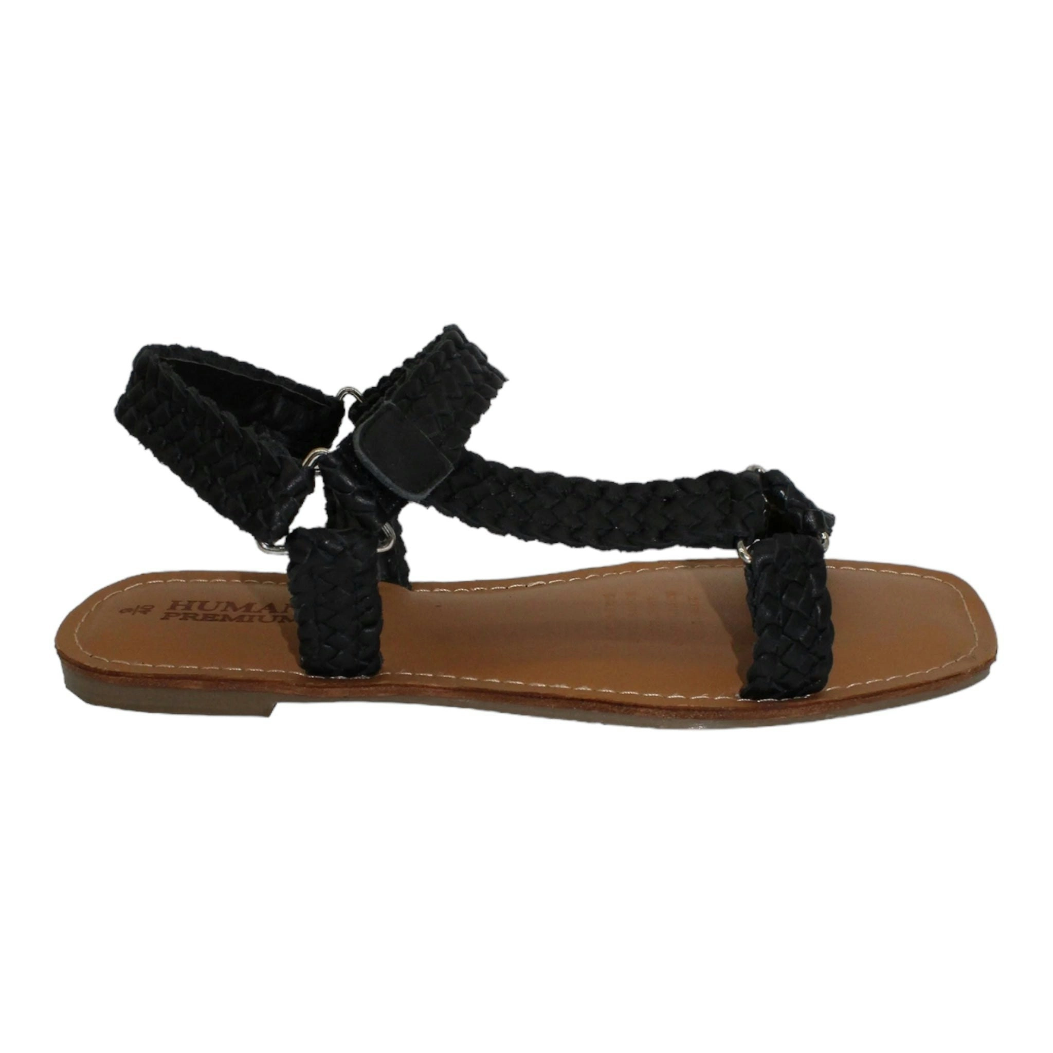 Coup Leather Sandal Black