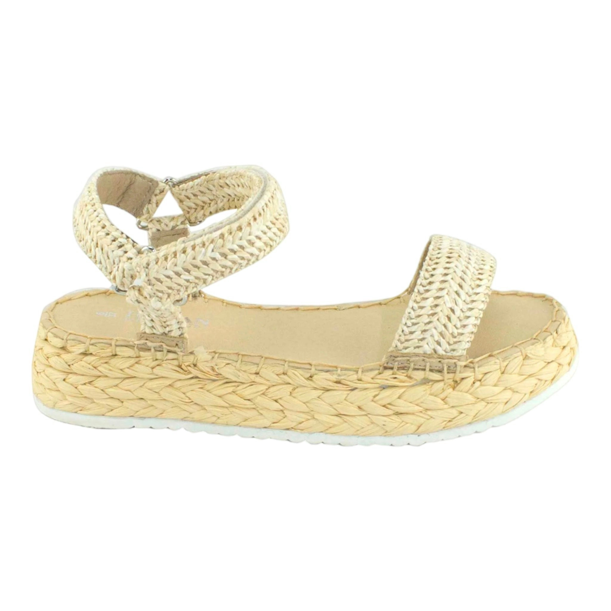 Railton Raffia Sandal Natural