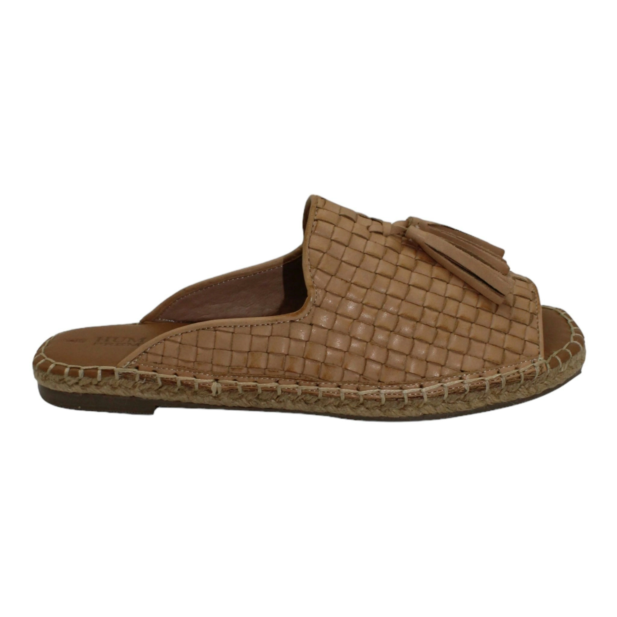 Villa Leather Espadrille Natural