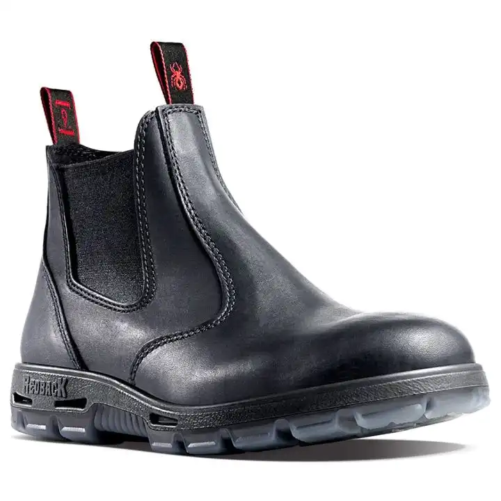 Redback UBBK Elastic Sided Soft Toe Boot - Black