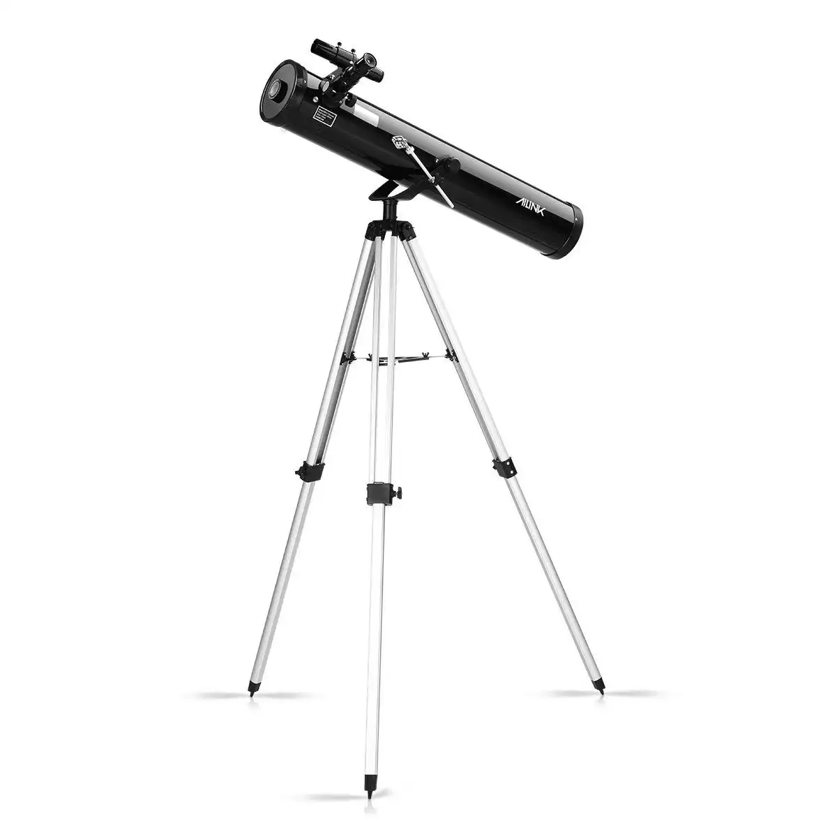 Ausway Astronomical Telescope 900mm Focal Length 114mm Aperture Tripod Black