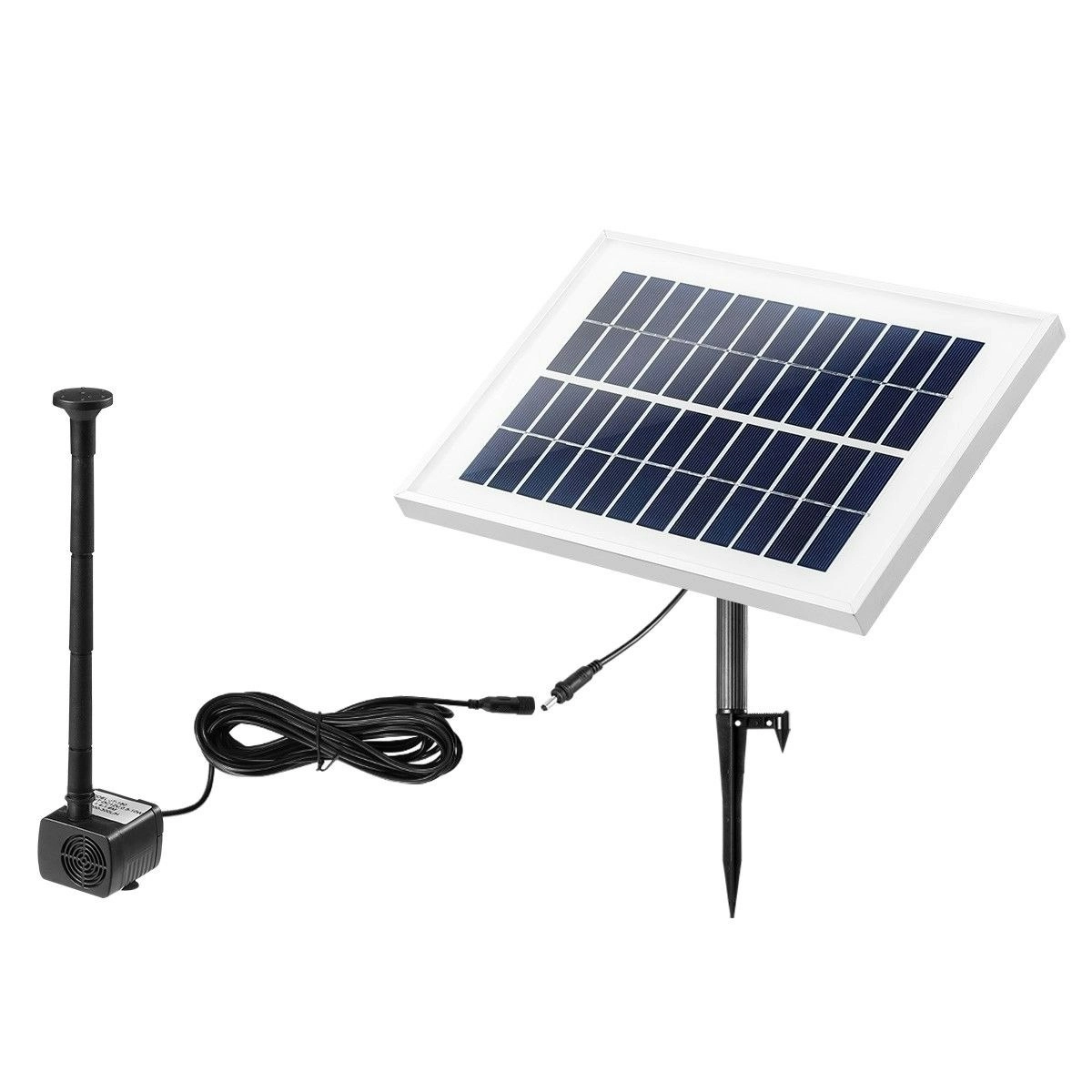 Ausway 20W Solar Powered Fountain Water Pump for Outdoor Garden Pond Pool