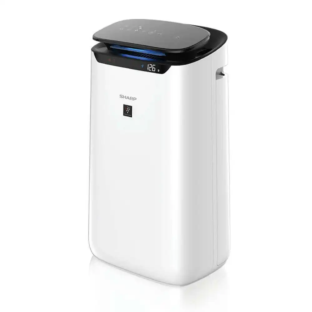 Sharp FX-J80J-W Automatic Operation Dual Action w/Light Air Purifier Cleaner