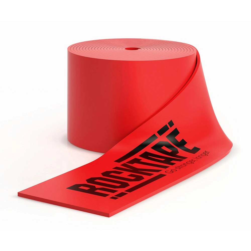 Rocktape RockFloss Sports Compression Strapping Tape 5cm x 2.1m Size 2in Red