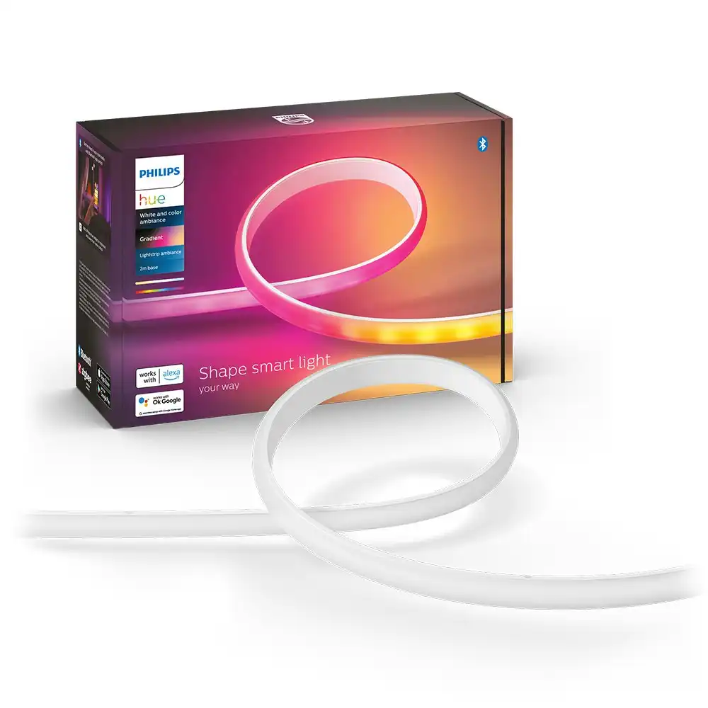 Philips Hue Gradient LightStrips 2M Bluetooth Home Lighting Colour Changing