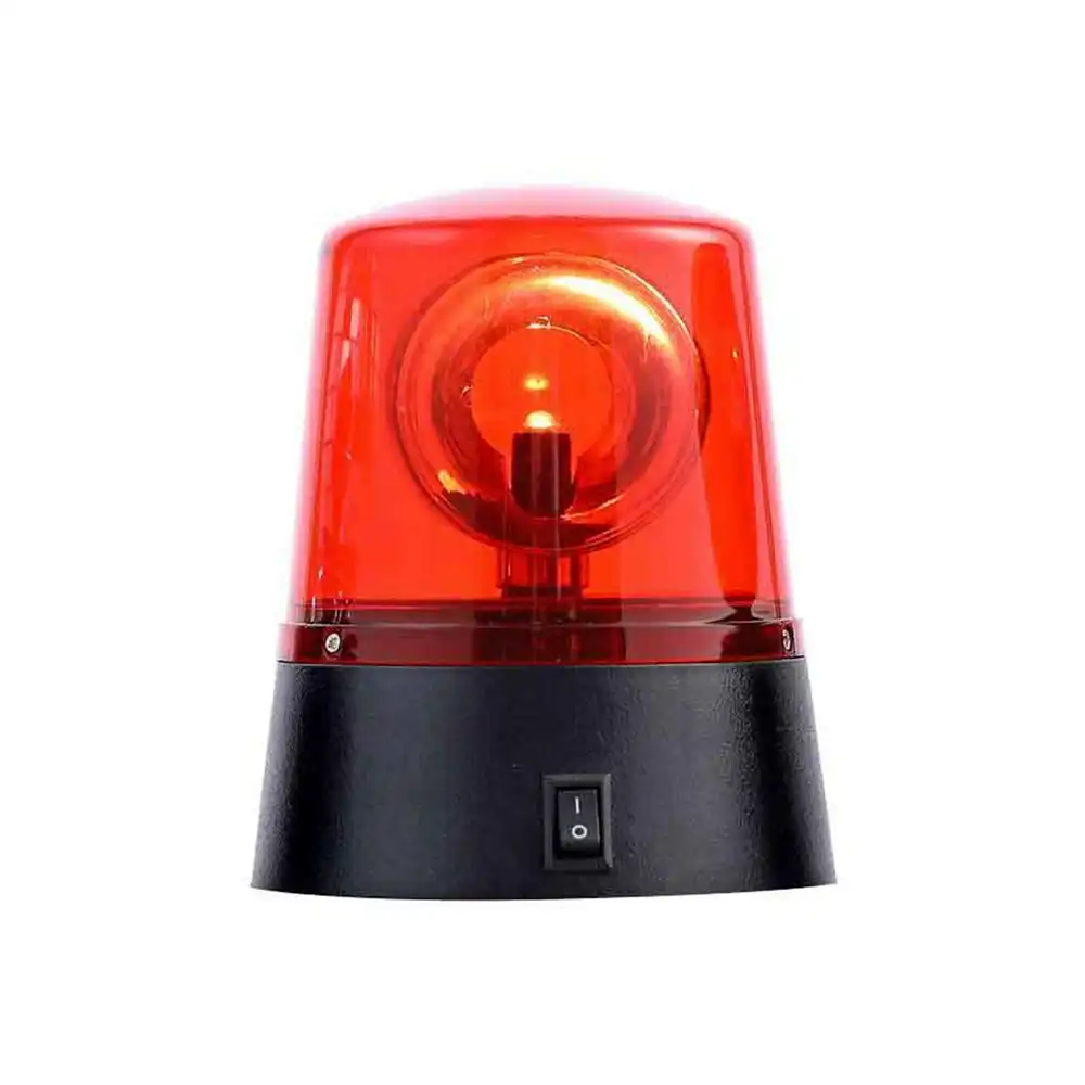 Mini Novelty Emergency Flashing Light Up Kids Play Toy Warning Beacon 10cm