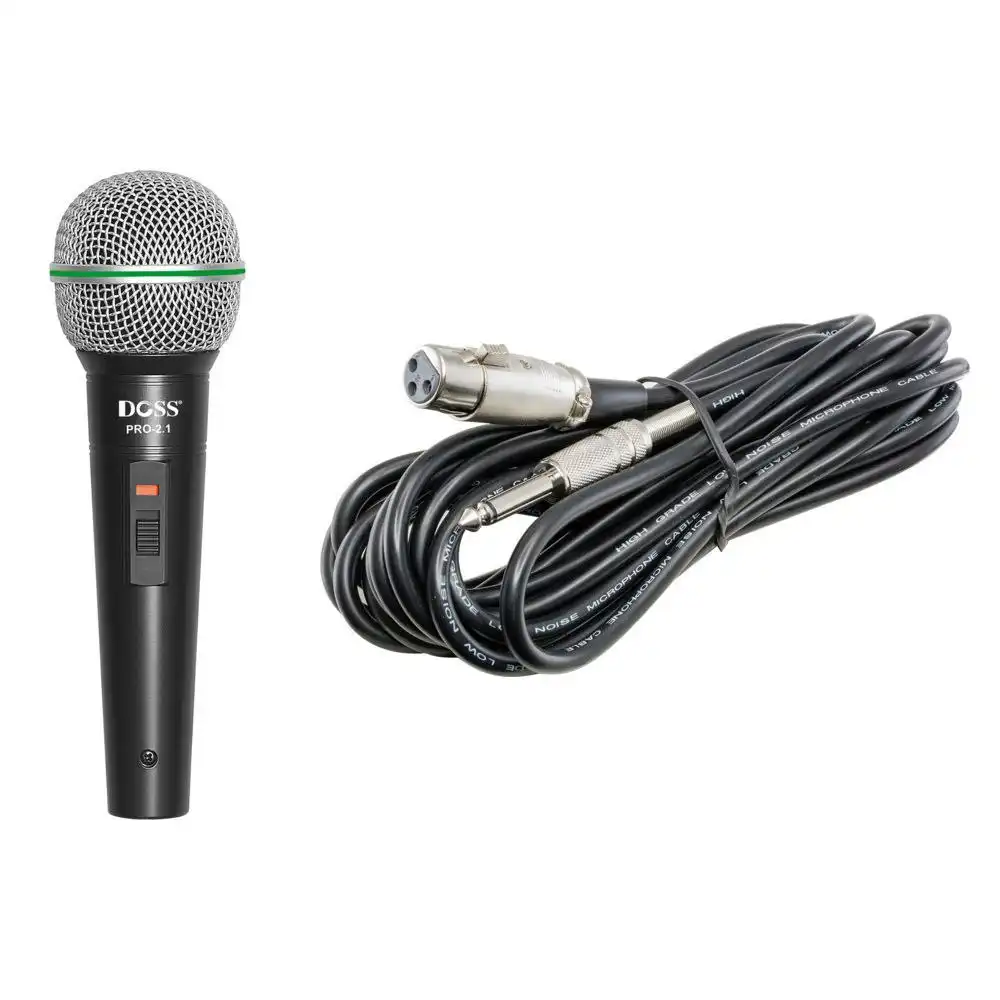 Doss Dynamic Professional Vocal Microphone Mic for PA Public Address Speaker