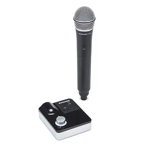 Samson Tabletop Digital 2.4GHz Supercardioid Wireless Handheld Microphone System