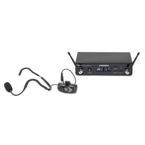 Samson 20cm Airline ATX Transmitter Fitness Wireless Microphone System/Receiver