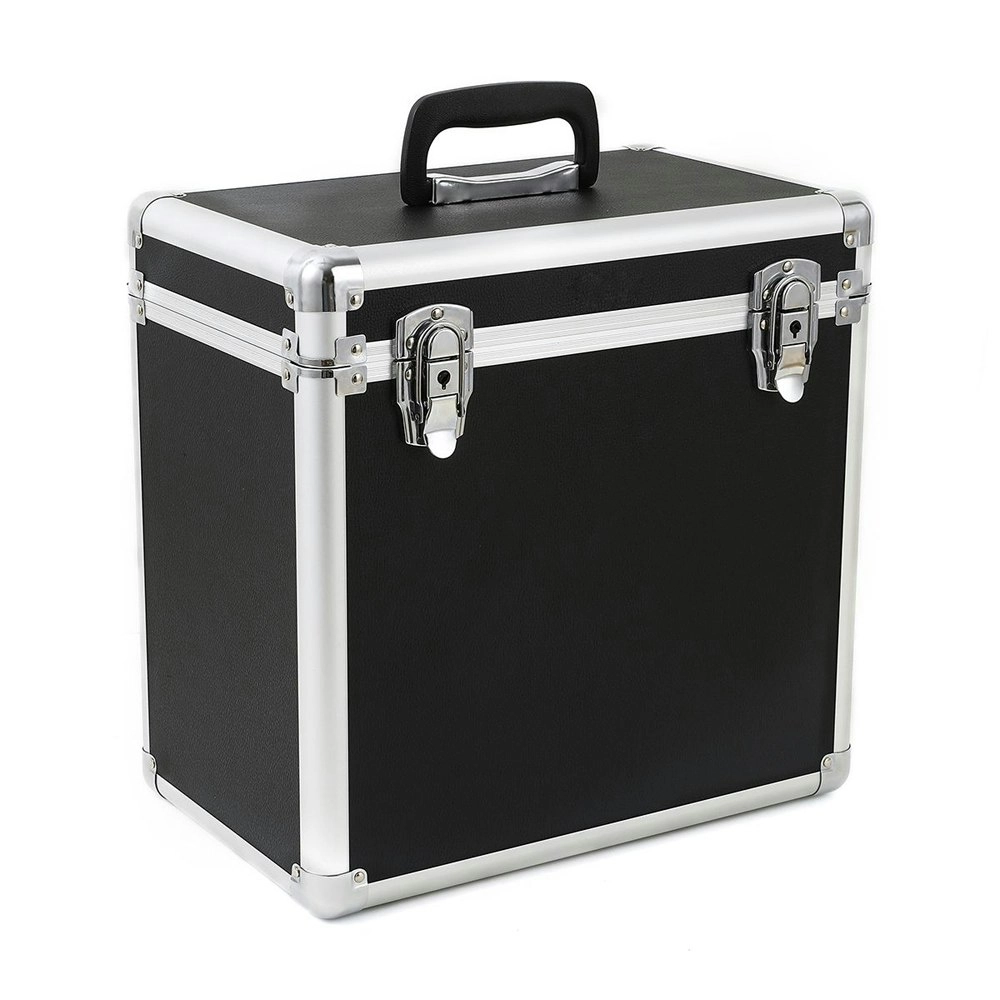 Silcron Aluminium 55 Record Heavy Duty Aluminium Carrying Safe Storage Case