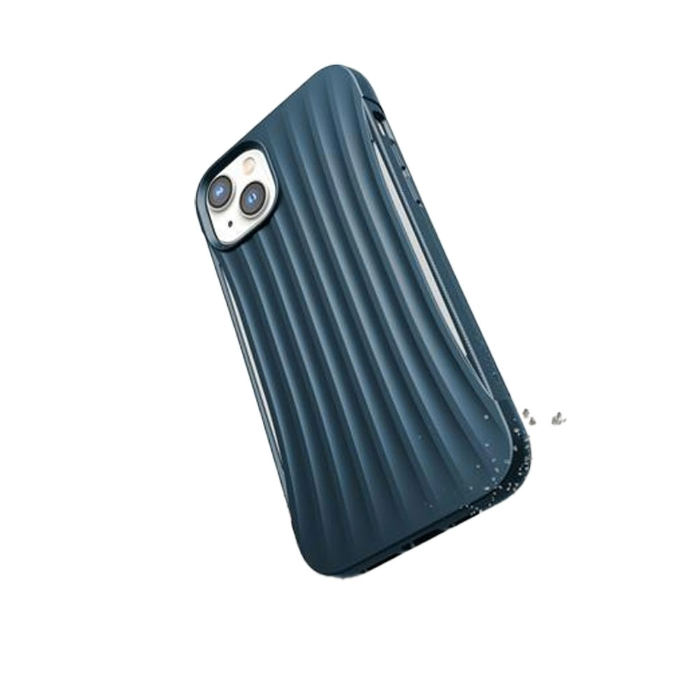 X-Doria Raptic Clutch Drop Protection Phone Case Cover For iPhone 14 Plus Blue