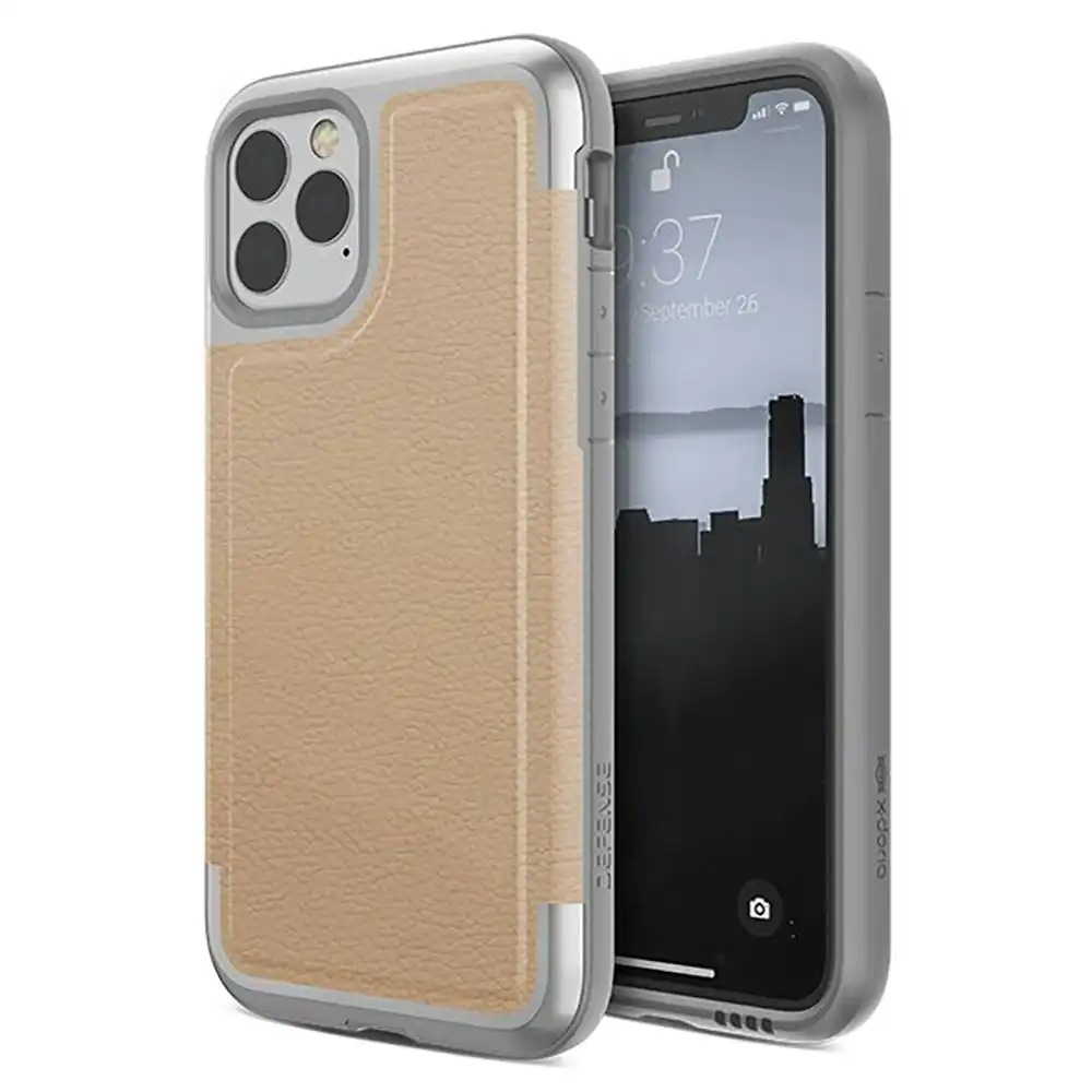 X-Doria Defense Prime Protective Premium Case/Cover For Apple iPhone 11 Pro Tan