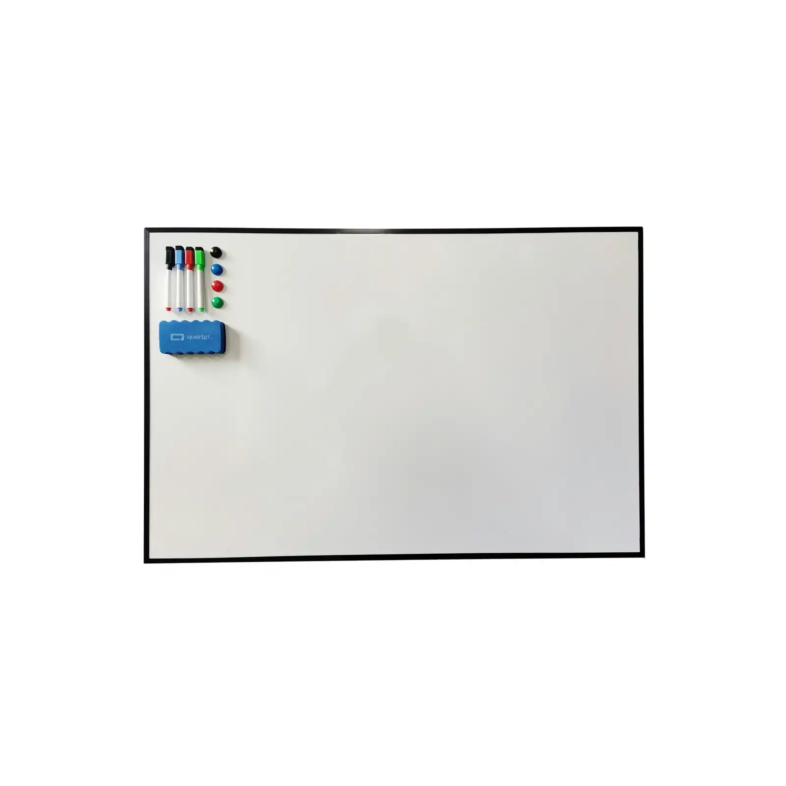 Quartet Magnetic 60x90cm Office Dry-Erase Whiteboard w/ Markers/Eraser/Magnets