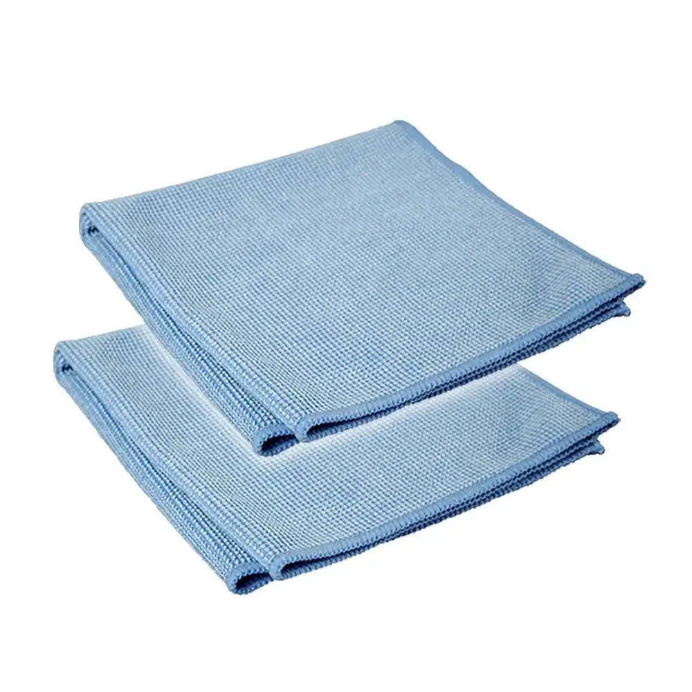 4x Quartet Microfibre Absorbent Cleaning Cloth For Dry-Erase LED Board Blue