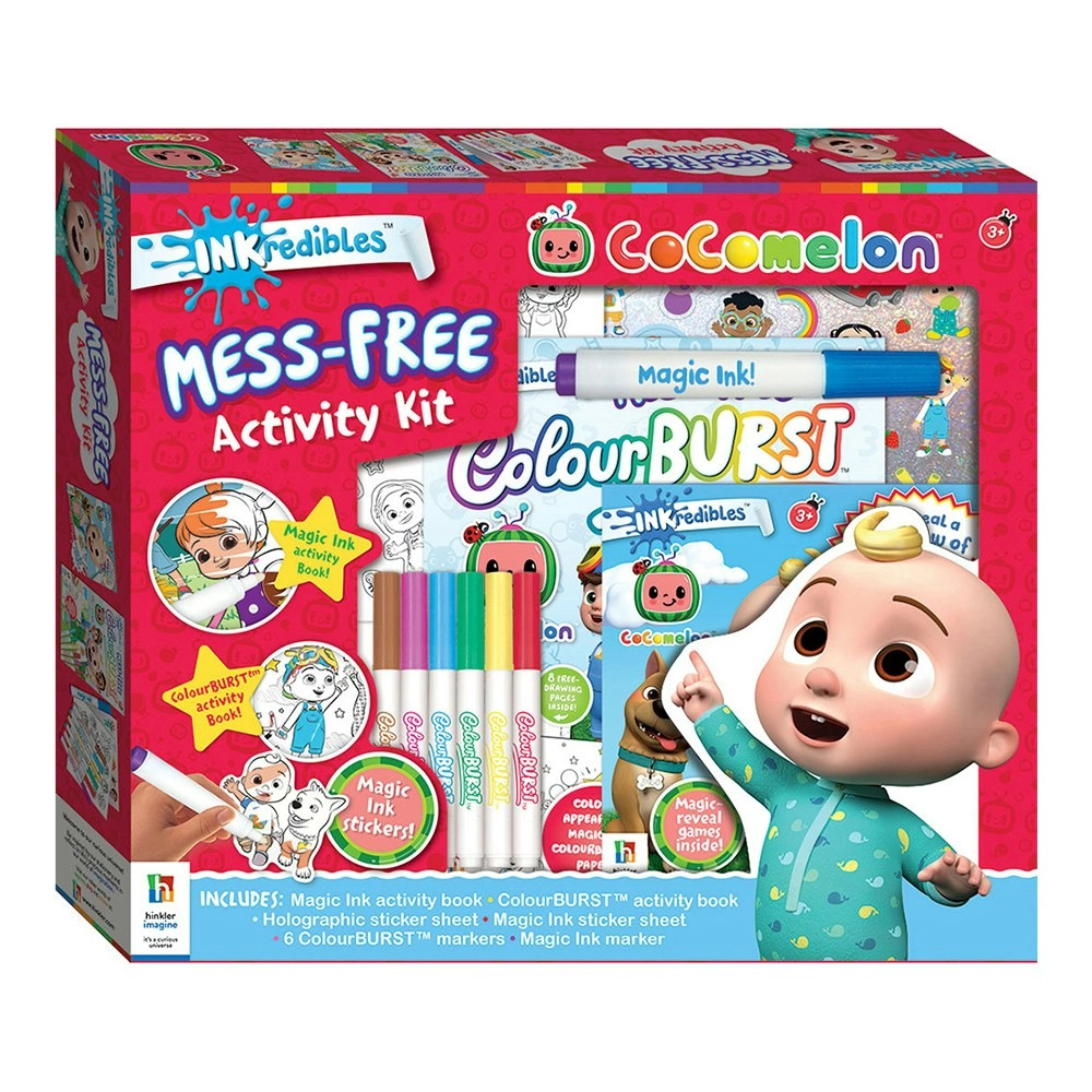 Inkredibles CoComelon Colouring Art Activity Kit Kids/Children Craft 3y+