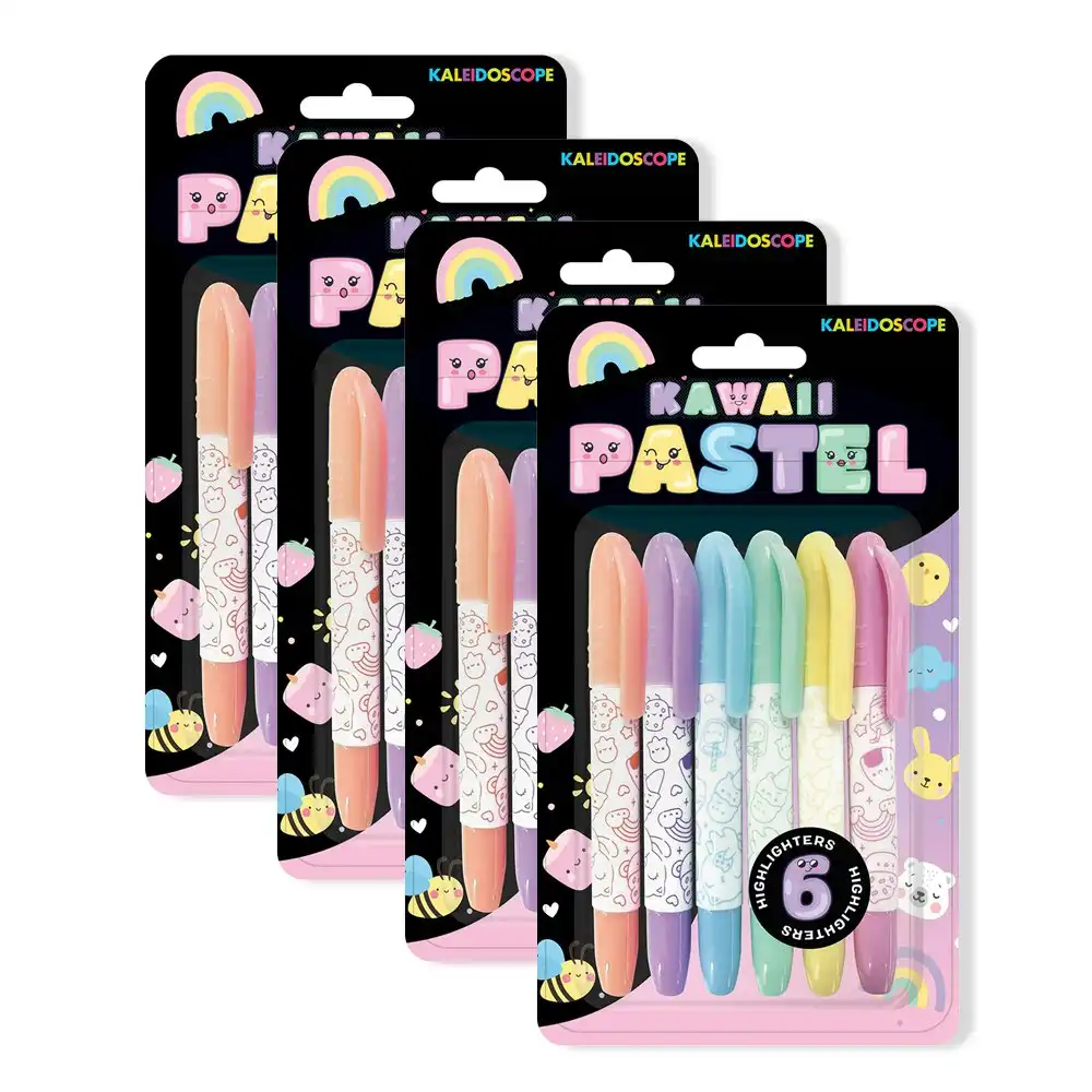 Kaleidoscope Electric Neon Markers - Pencil Sets - Colour + Activity -  Children - Hinkler