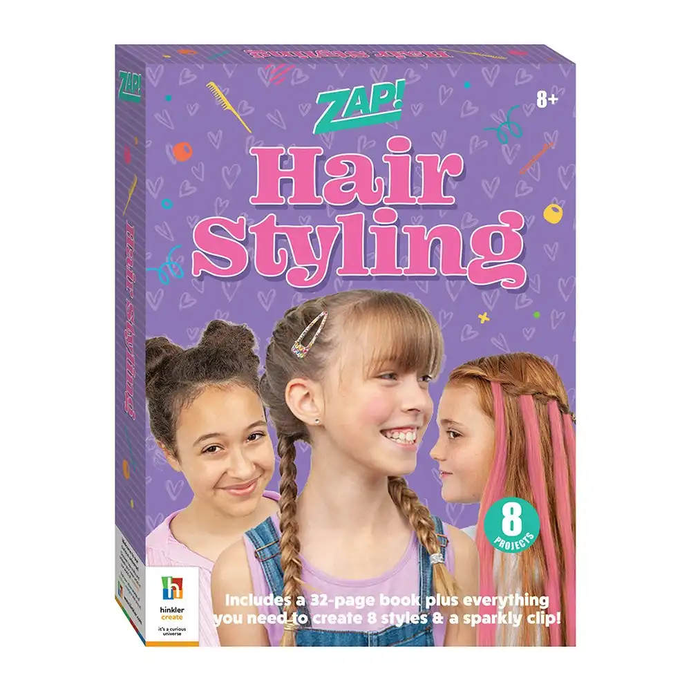 Zap! Extra Hair Styling Art And Craft Activity Kit Kids/Childrens Project 8y+