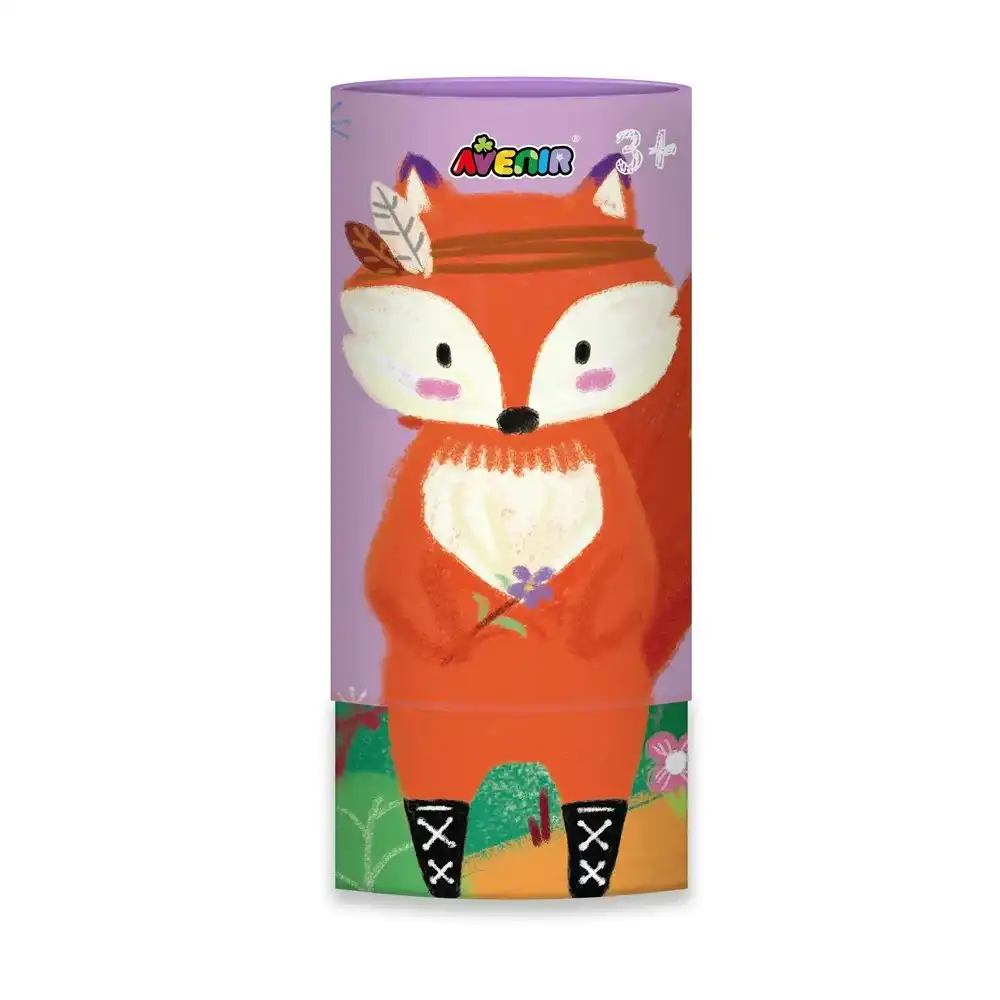 12pc Avenir Fox Silky Colouring Crayons Washable Art/Craft Drawing Kids 3y+