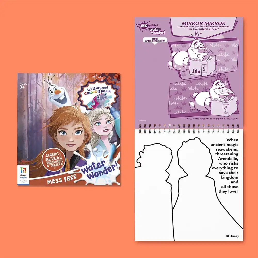 Inkredibles Frozen 2 Water Wonder Colouring Activity Kit Mess-Free Art 3y+