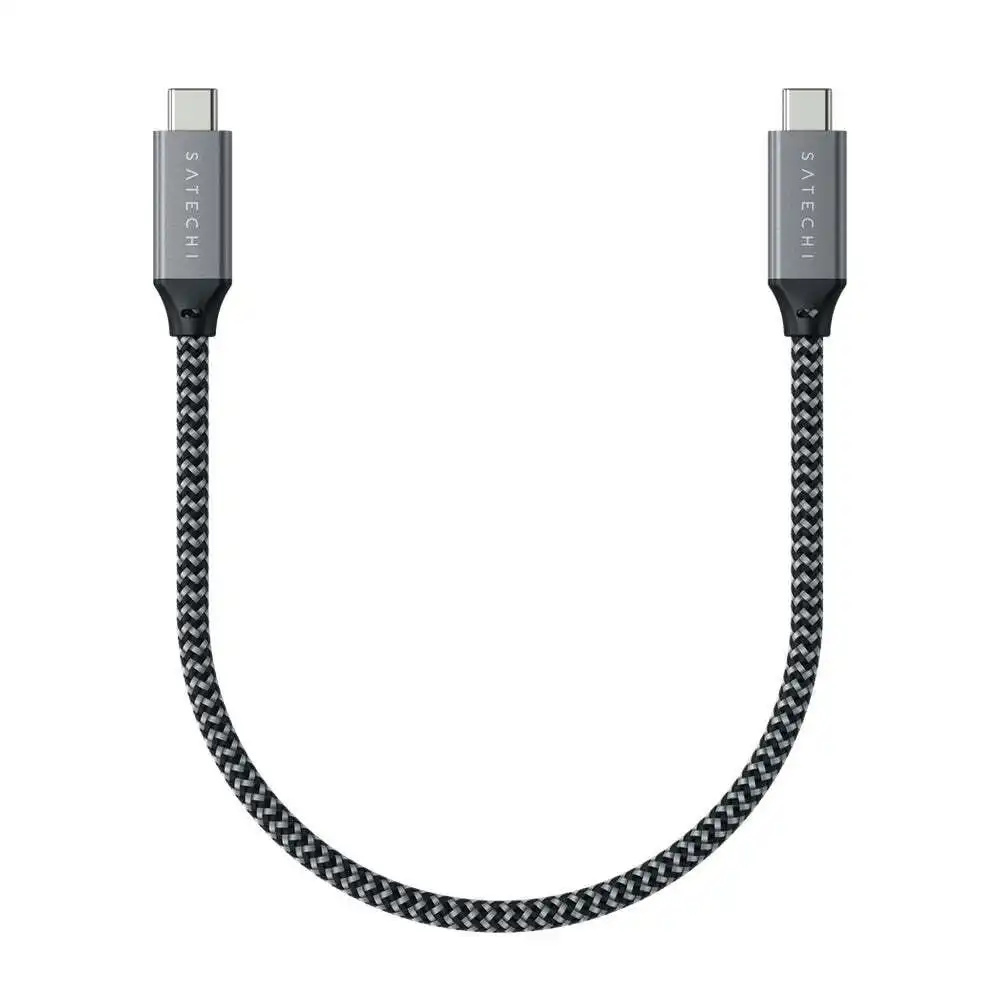 Satechi USB4 USB-C/USB-C 25cm Cable For 40Gbps Data Transfer/8k Video/Charging