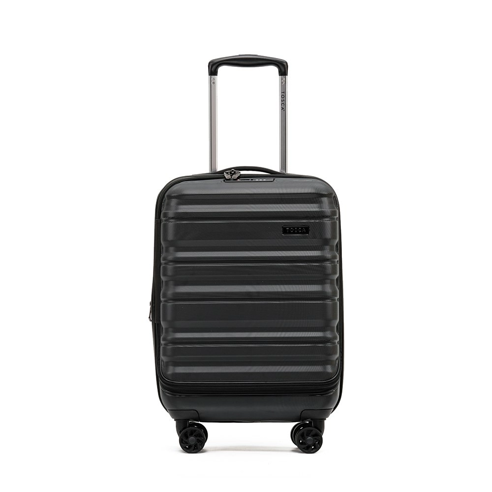 Tosca Sub Zero 2.0 40L/21" Onboard Trolley Case Travel Luggage Suitcase Black