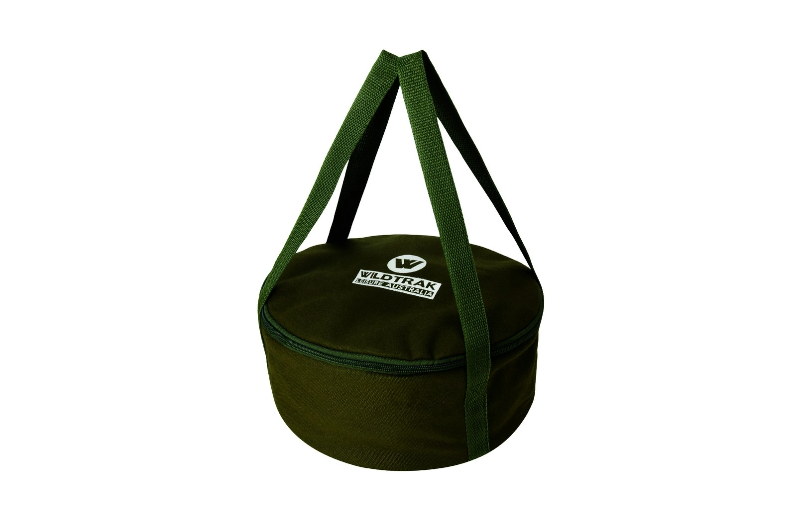 Wildtrak Heavy-Duty 2qt/26cm Canvas Carry Storage Bag For Camp Oven Pot Green