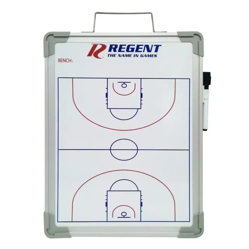 Regent 30x40cm Basketball Coaches Board Training Tactics Magnetic Whiteboard