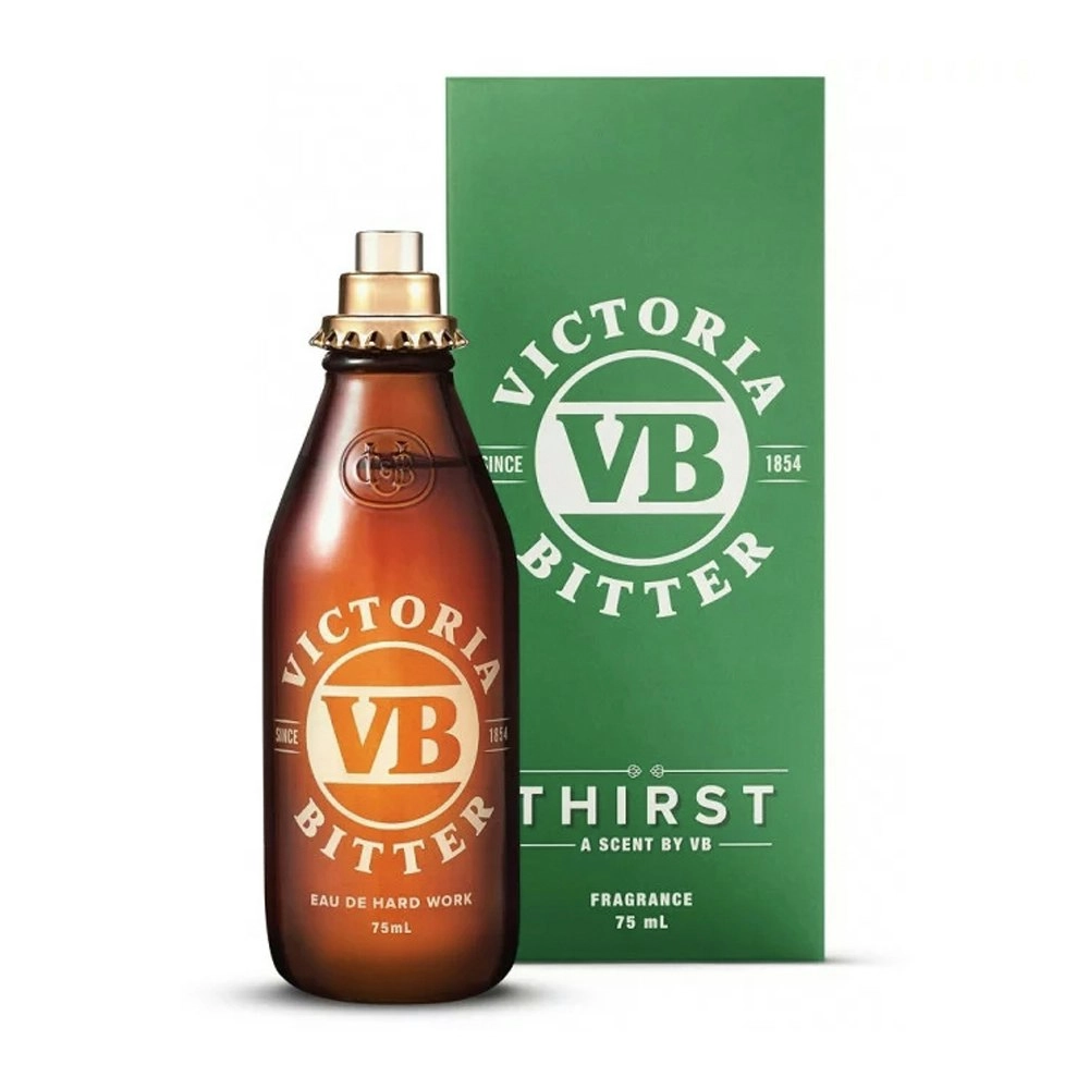 VB Thirst Longneck Fragrance Men's Eau De Hard Work EDT Toilette Fragrance 75ml