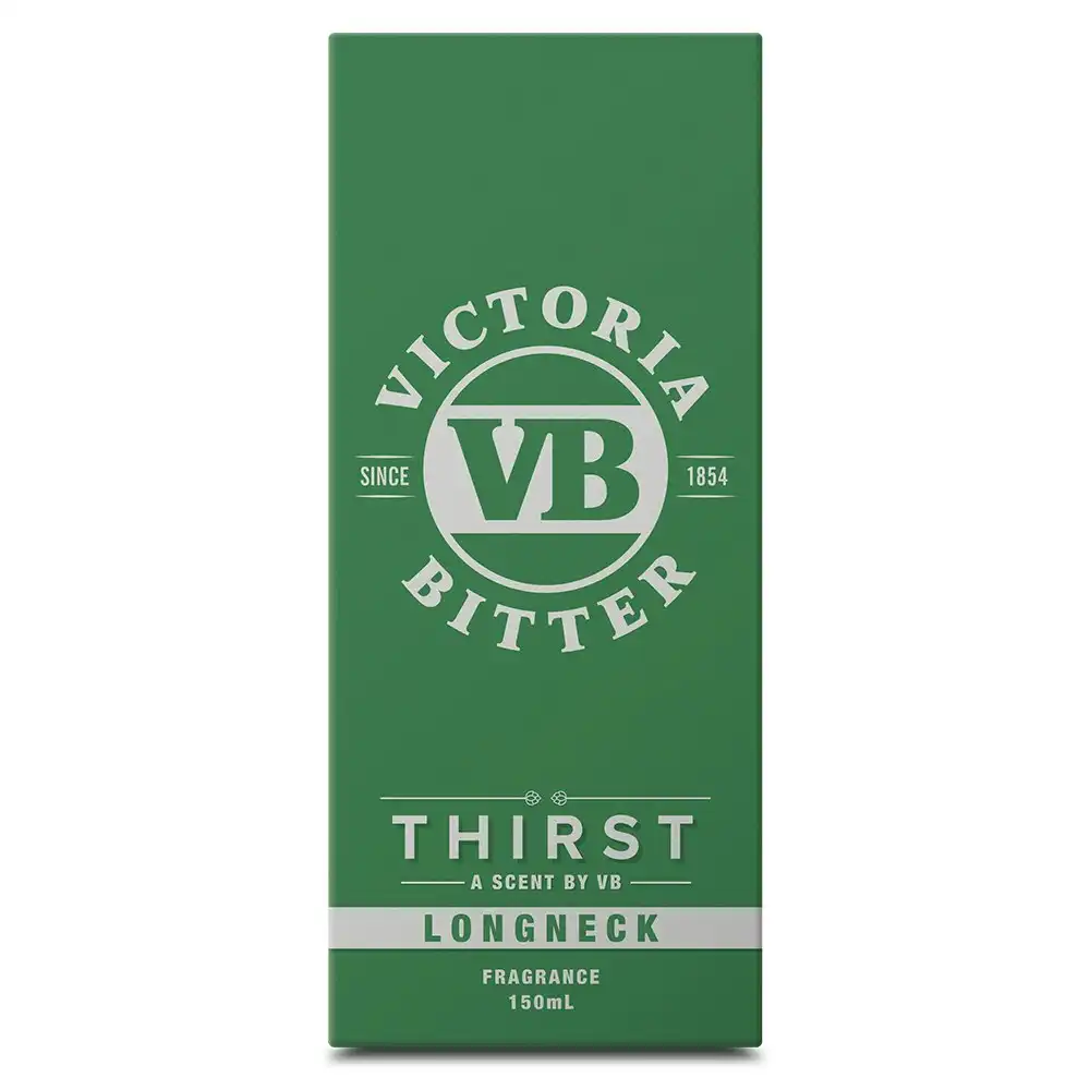 VB Thirst Longneck Fragrance Men's Eau De Hard Work EDT Toilette Fragrance 150ml