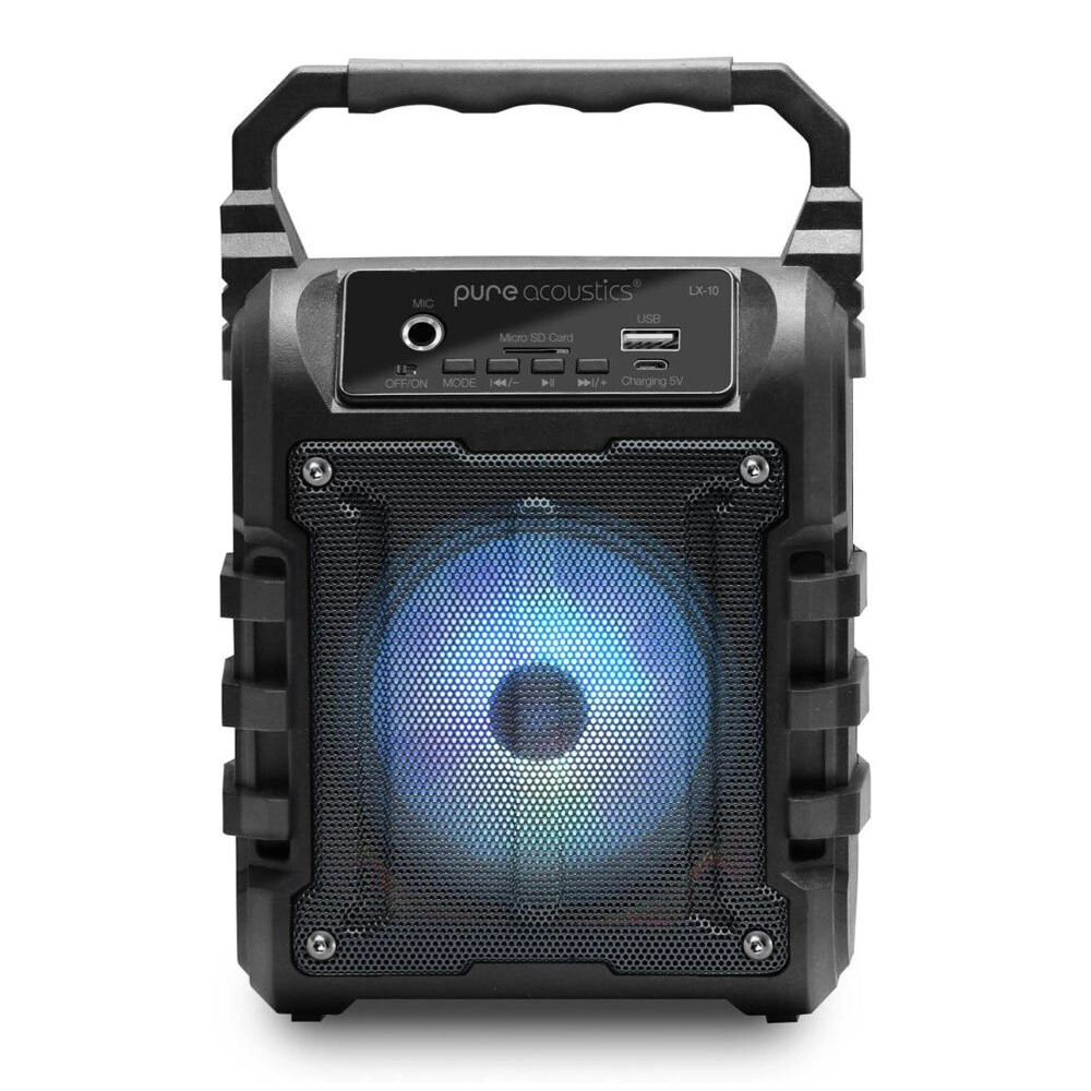 Pure Acoustics Portable Bluetooth Wireless Speaker PA System/FM Radio/USB