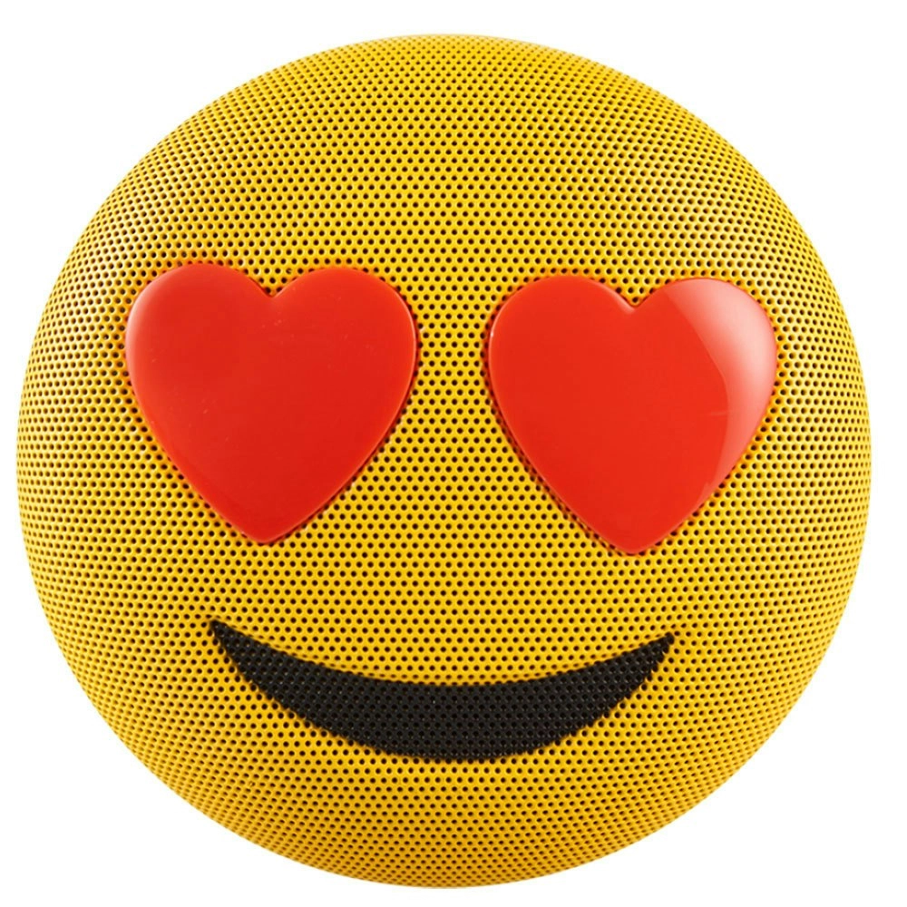 Jamoji Bluetooth/Wireless Speaker Love Struck Heart Eyes Emoji for iPhone/Galaxy