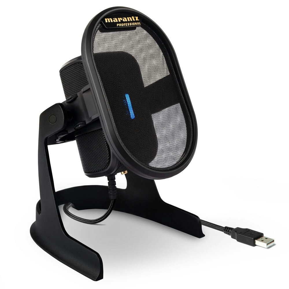 Marantz Professional UMPIRE Desktop USB Condenser Wired Microphone for Computer