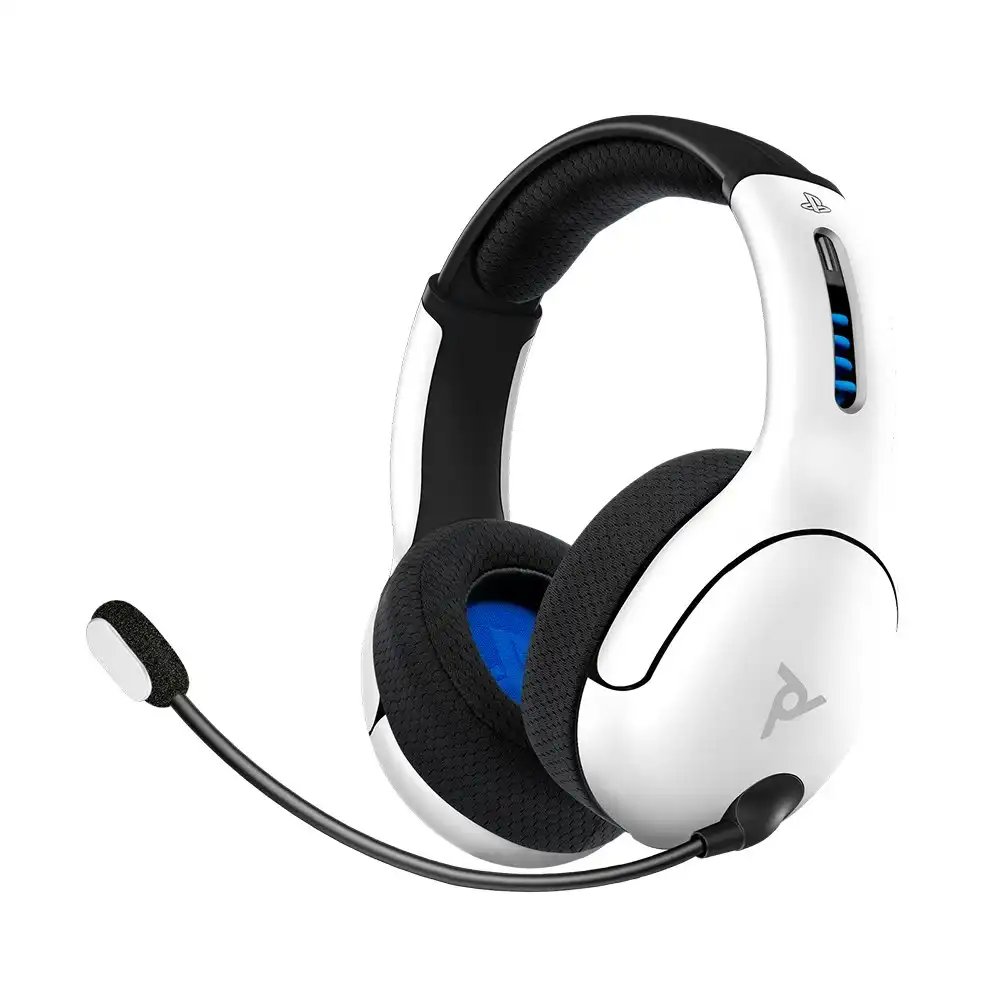 PDP Gaming LVL50 Wireless Gaming Headset White For Playstation 5/4 Console