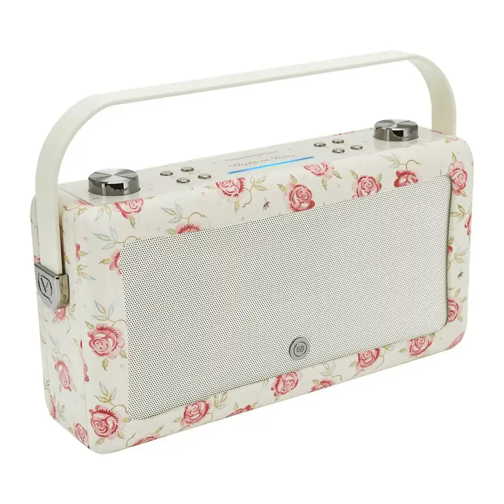 VQ Emma Bridgewater Hepburn Alexa Voice Bluetooth Speaker Rose Bee