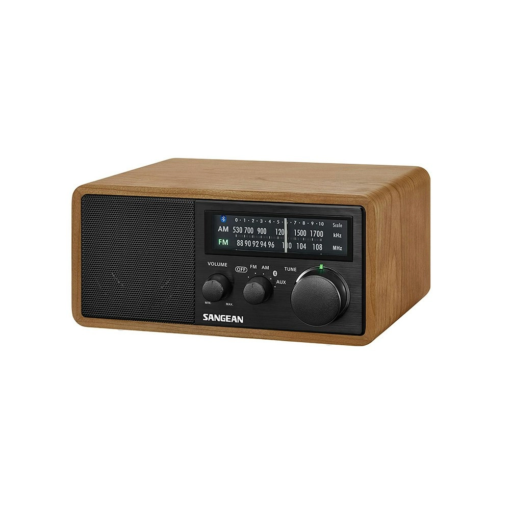 Sangean WR-11BT+ Genuine 110 Plus Wireless Bluetooth Radio Audio Streaming Tan