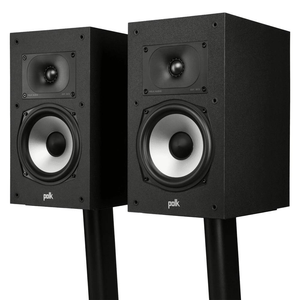 2pc Polk Monitor XT20 Bookshelf Speakers Home TV/Audio/Music/Entertainment Black