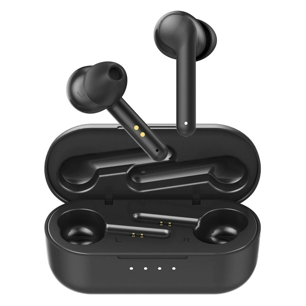 mBeat E2 True Wireless Earphone Bluetooth Earbuds w/ Charging Case f/ Phones BLK