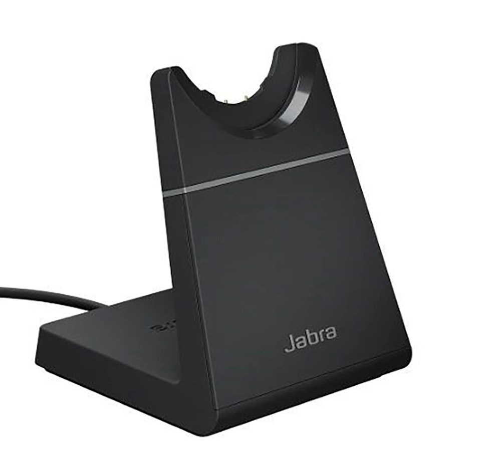 Jabra Beige Wired Headset Charging Deskstand/Hub USB-C Cradle For Evolve2 65