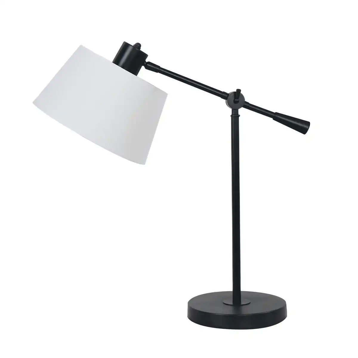 Sarantino Adjustable Metal Table Lamp - Black