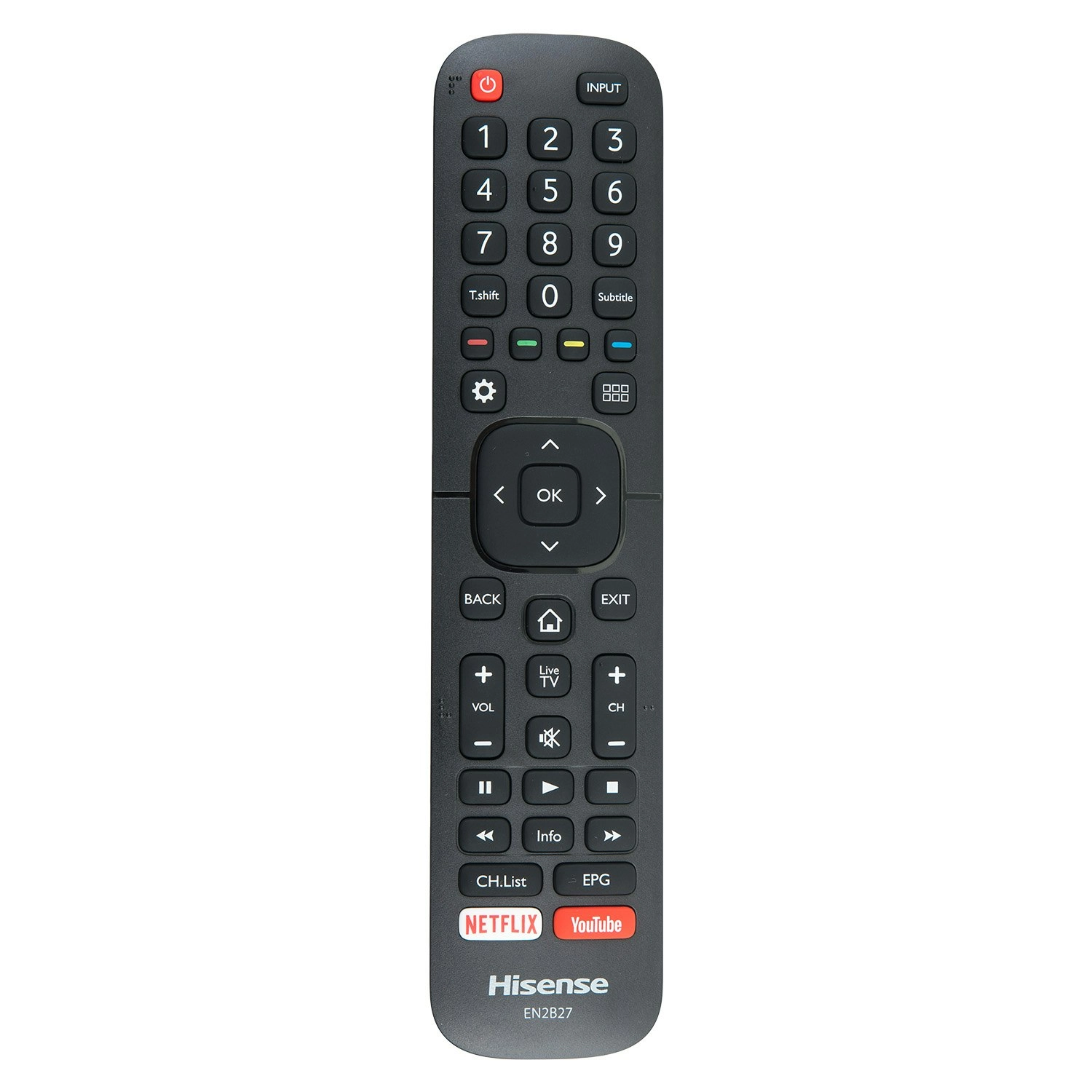 Genuine Hisense TV Remote Control T178581 EN2B27