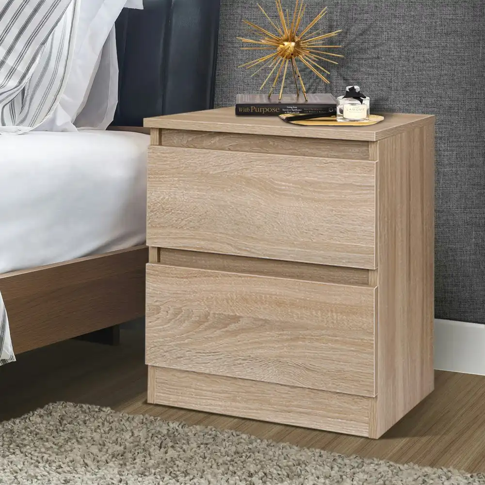 Alfordson Bedside Table Storage Wood