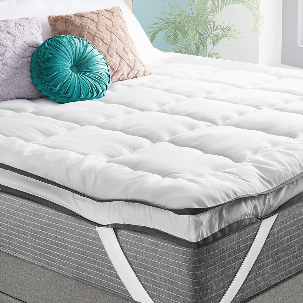 Starry Eucalypt Mattress Topper Pillowtop Luxury Double Size 7cm