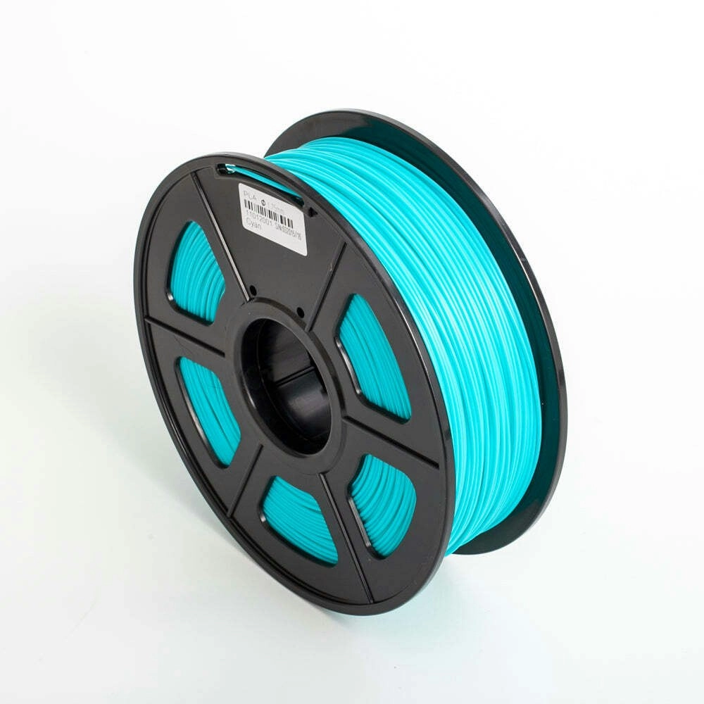 PLA 3d Printer Filament - 1kg 1.75mm - Cyan