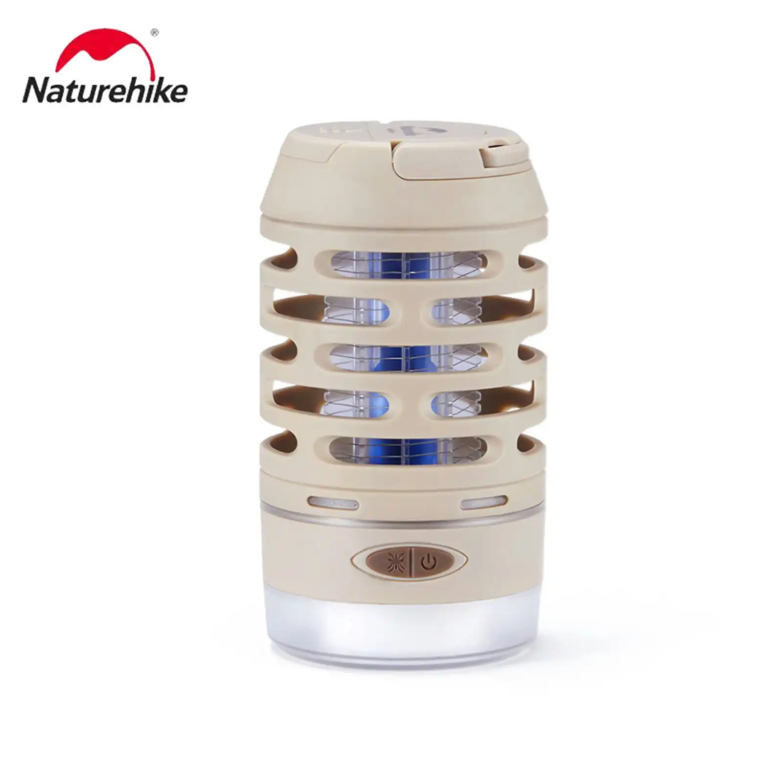 NatureHike Outdoor Electric Shock Mosquito Lamp Insect Repellent Light Waterproof Camping Lights Outdoor - Khaki
