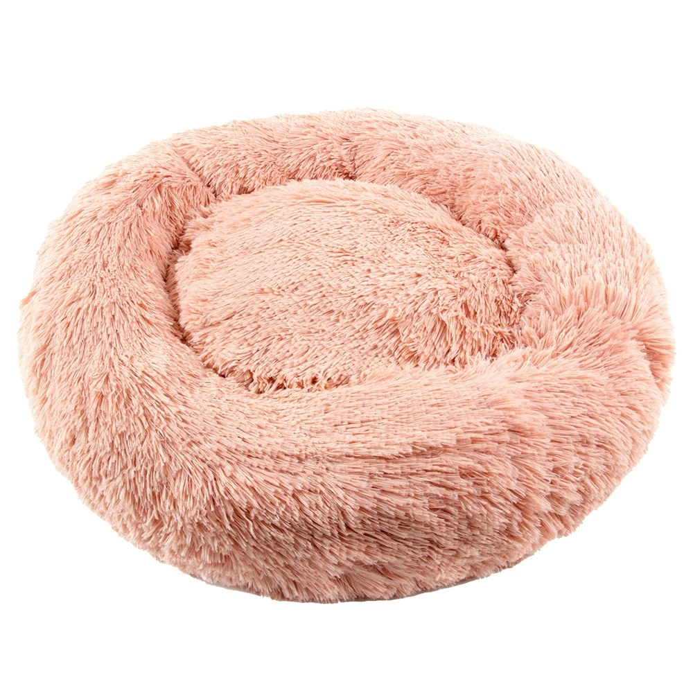 Furbulous Calming Dog or Cat Bed in Pink - Large 70cm x 70cm